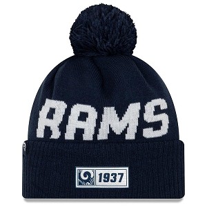 CAPPELLO NEW ERA SIDELINE 2019 ROAD KNIT  LOS ANGELES RAMS