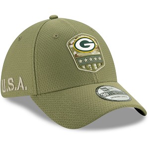 CAPPELLO NEW ERA 39THIRTY SALUTE TO SERVICE 2019  GREEN BAY PACKERS