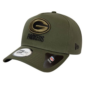 CAPPELLO NEW ERA 9FORTY NFL AFRAME CLOSED GREEN BAY PACKERS