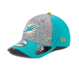 CAPPELLO NEW ERA 39TIRTY DRAFT 14  MIAMI DOLPHINS