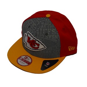 CAPPELLO NEW ERA 9FIFTY DRAFT 14  KANSAS CITY CHIEFS