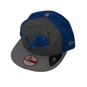 CAPPELLO NEW ERA 9FIFTY DRAFT 14  DETROIT LIONS