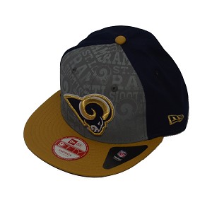 CAPPELLO NEW ERA 9FIFTY DRAFT 14  LOS ANGELES RAMS