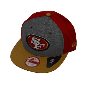 CAPPELLO NEW ERA 9FIFTY DRAFT 14  SAN FRANCISCO 49ERS