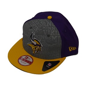 CAPPELLO NEW ERA 9FIFTY DRAFT 14  MINNESOTA VIKINGS