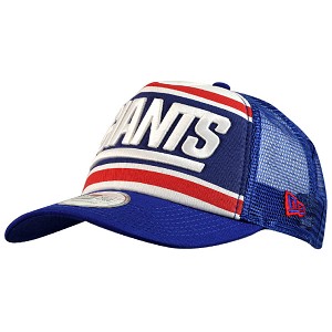 CAPPELLO NEW ERA TRUCKER WORD NEW YORK GIANTS