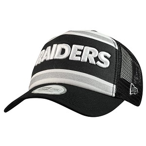 CAPPELLO NEW ERA TRUCKER WORD  OAKLAND RAIDERS