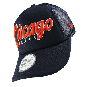 CAPPELLO NEW ERA TRUCKER SCRIPT CHICAGO BEARS