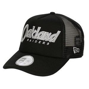 CAPPELLO NEW ERA TRUCKER SCRIPT  OAKLAND RAIDERS