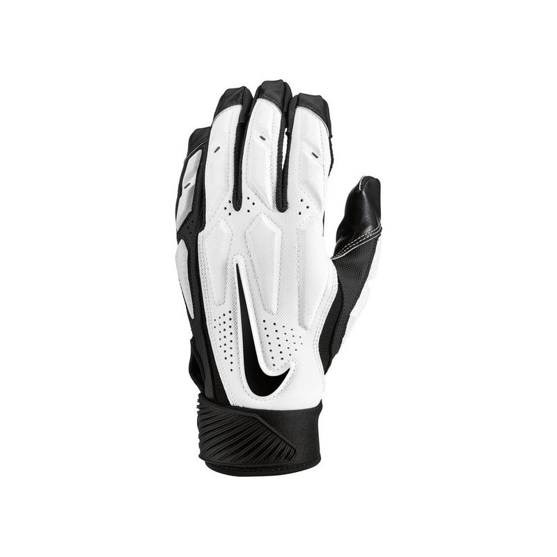 GUANTO NIKE D-TACK 6.0 BIANCO/NERO LINEA GUANTI FOOTBALL AMERICANO