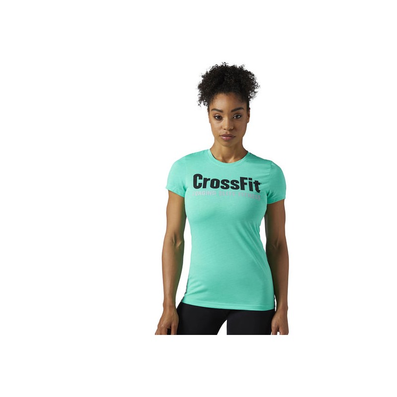 Kassér Samler blade fryser TSHIRT REEBOK CROSSFIT BR0629 SPEEDWICK F.E.F. VERDE MAGLIE DONNA CROSSFIT  REEBOK