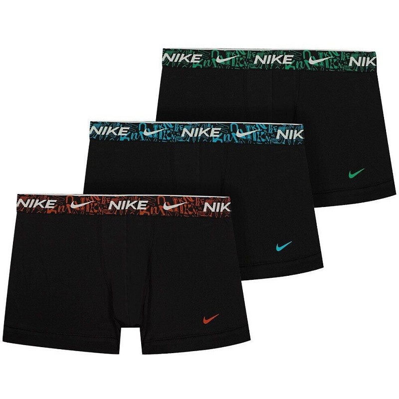 INTIMO NIKE EVERYDAY COTTON KE1008 L50 3 PACK  NERO - Foto 2 di 2