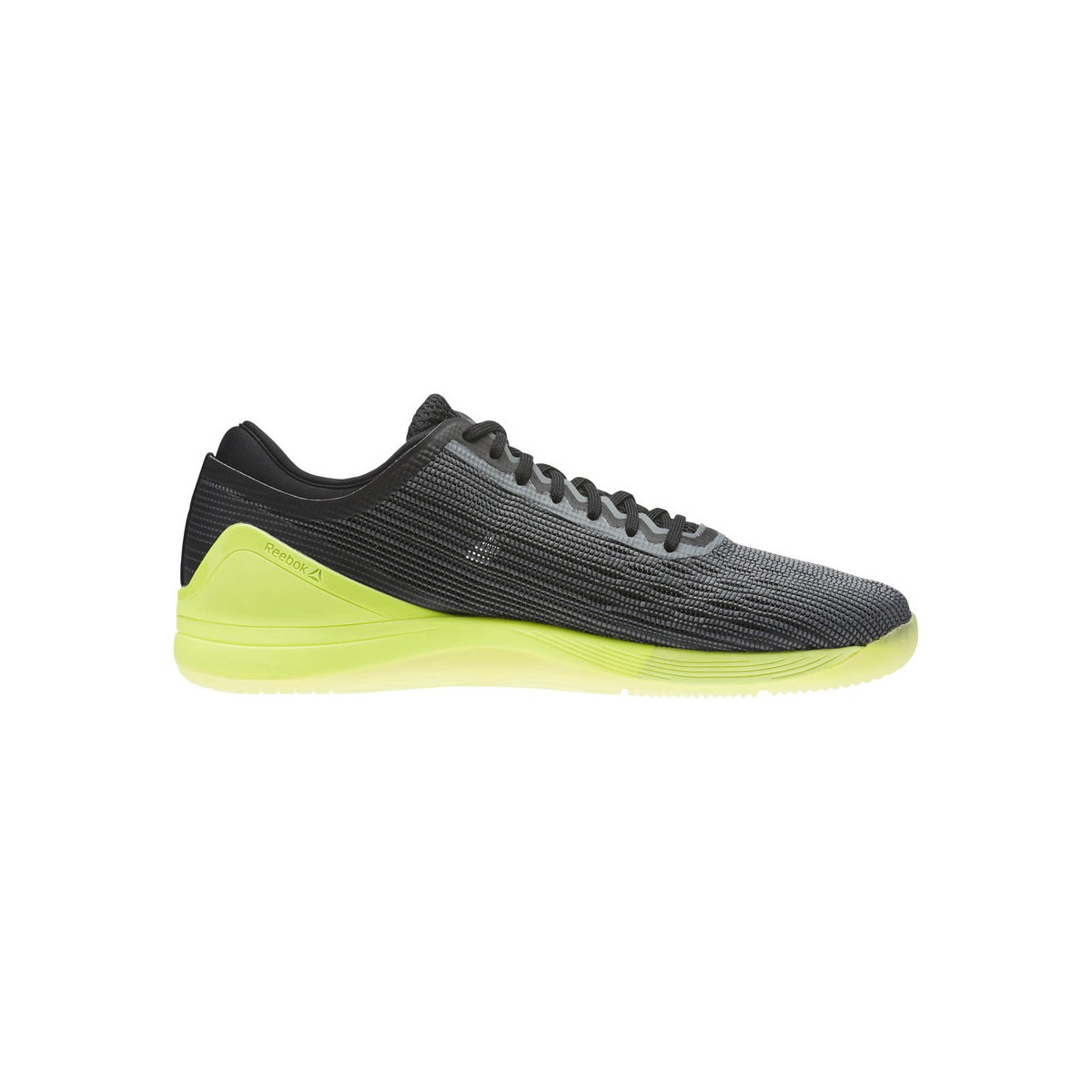 SCARPA REEBOK CROSSFIT NANO 8 FLEXWEAVE MAN CN1034 NERO GIALLO SCARPA REEBOK CROSSFIT NANO MAN 8 FLEXWEAVE MAN NANO CN1034 NERO GIALLO b60174