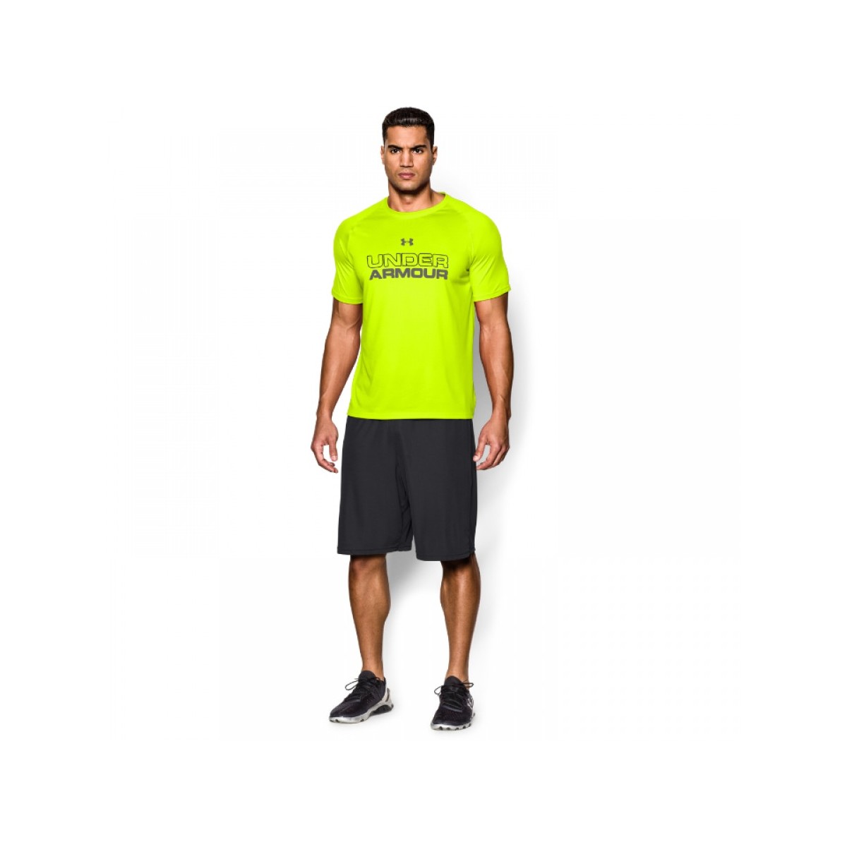 magliette under armour giallo