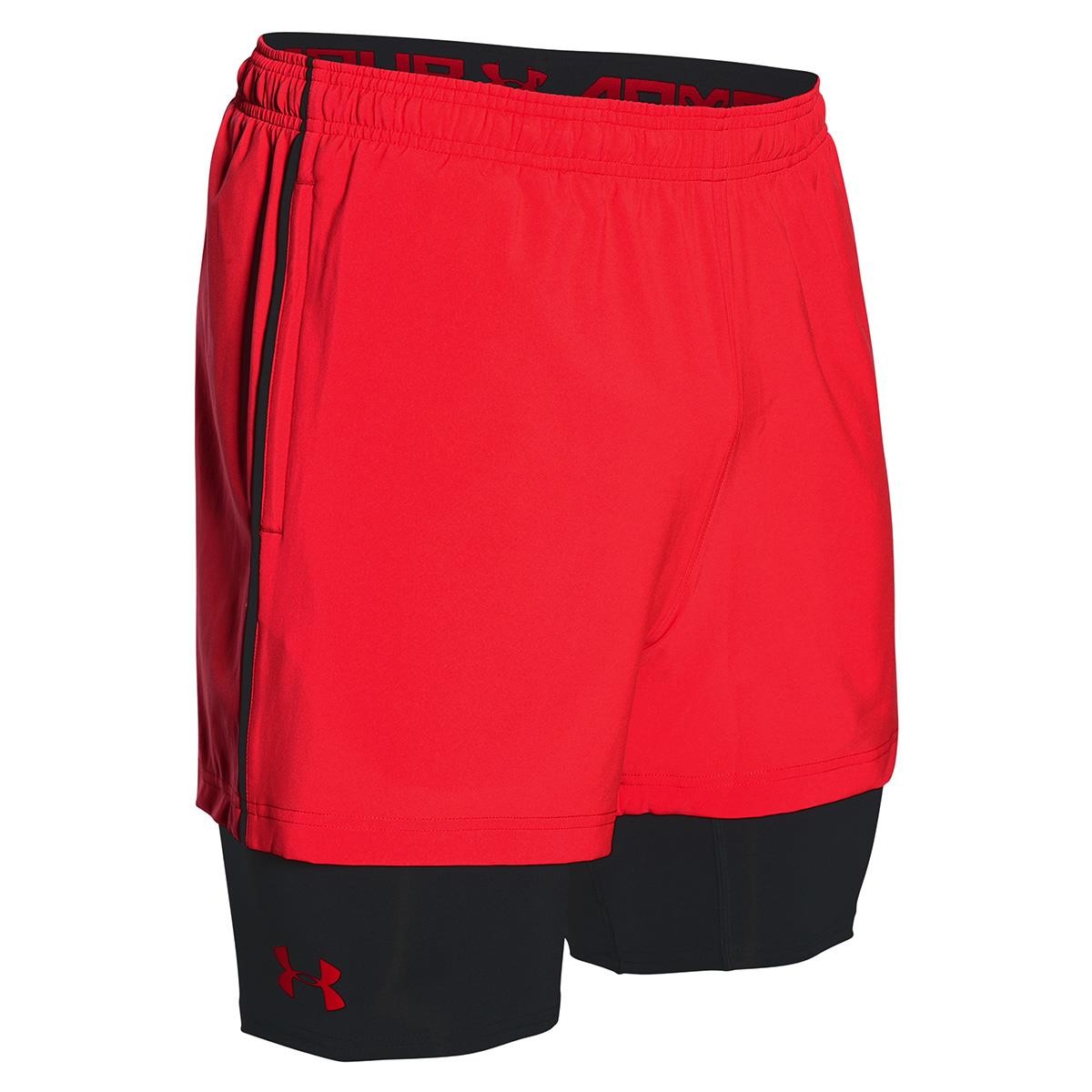 pantaloni under armour rosso