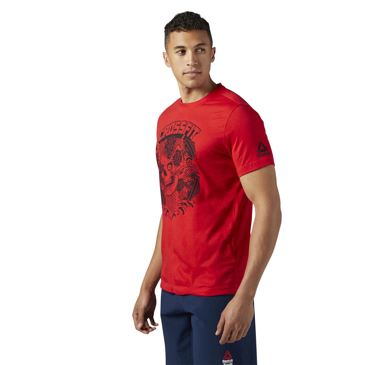 REEBOK BR5534 MIKE GIANT SKULL ROSSO MAGLIE UOMO REEBOK