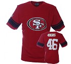 TSHIRT NEW ERA SB50 NFL V NECK  SAN FRANCISCO 49ERS