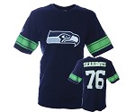 TSHIRT NEW ERA SB50 NFL V NECK  SEATTLE SEAHAWKS