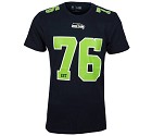 TSHIRT NEW ERA NUMBER CLASSIC BLU  SEATTLE SEAHAWKS