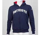 FELPA NEW ERA TEAM APPAREL FZ  NEW ENGLAND PATRIOTS