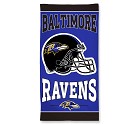 ASCIUGAMANO WINCRAFT FIBRE BEACH 75 X 150 CM  BALTIMORE RAVENS