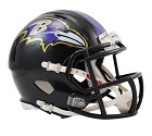 MINI HELMET RIDDELL REVO SPEED  BALTIMORE RAVENS