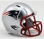 MINI HELMET RIDDELL POCKET SIZE HELMET NEW ENGLAND PATRIOTS