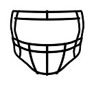 MASCHERA RIDDELL REVO SPEED S2BD 