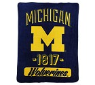 COPERTA NORTHWEST VARSITY BLANKET NCAA UNIV.OF MICHIGAN