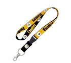 PORTACHIAVI WINCRAFT 601400 LANYARD BUCKLE  PITTSBURGH STEELERS