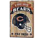 PANNELLO LEGNO WINCRAFT ESTABLISHED 38 X 61 CM CHICAGO BEARS