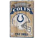 PANNELLO LEGNO WINCRAFT ESTABLISHED 38 X 61 CM INDIANAPOLIS COLTS