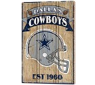 PANNELLO LEGNO WINCRAFT ESTABLISHED 38 X 61 CM DALLAS COWBOYS