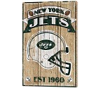 PANNELLO LEGNO WINCRAFT ESTABLISHED 38 X 61 CM NEW YORK JETS