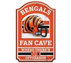 PANNELLO LEGNO WINCRAFT FAN CAVE 28 X 43 CM  CINCINNATI BENGALS