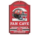 PANNELLO LEGNO WINCRAFT FAN CAVE 28 X 43 CM  TAMPA BAY BUCCANEERS