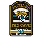 PANNELLO LEGNO WINCRAFT FAN CAVE 28 X 43 CM  JACKSONVILLE JAGUARS