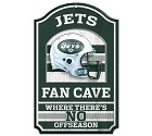 PANNELLO LEGNO WINCRAFT FAN CAVE 28 X 43 CM  NEW YORK JETS