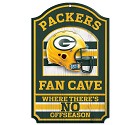 PANNELLO LEGNO WINCRAFT FAN CAVE 28 X 43 CM  GREEN BAY PACKERS