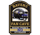 PANNELLO LEGNO WINCRAFT FAN CAVE 28 X 43 CM  BALTIMORE RAVENS