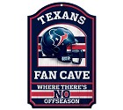 PANNELLO LEGNO WINCRAFT FAN CAVE 28 X 43 CM  HOUSTON TEXANS