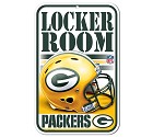 PANNELLO PLASTICA WINCRAFT LOCKER ROOM 27 X 42 CM  GREEN BAY PACKERS