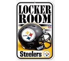 PANNELLO PLASTICA WINCRAFT LOCKER ROOM 27 X 42 CM  PITTSBURGH STEELERS