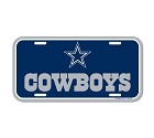 PANNELLO PLASTICA WINCRAFT LICENSE PLATE 15 X 30 CM  DALLAS COWBOYS