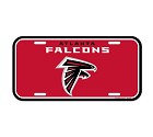 PANNELLO PLASTICA WINCRAFT LICENSE PLATE 15 X 30 CM ATLANTA FALCONS