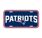 PANNELLO PLASTICA WINCRAFT LICENSE PLATE 15 X 30 CM  NEW ENGLAND PATRIOTS