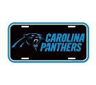 PANNELLO PLASTICA WINCRAFT LICENSE PLATE 15 X 30 CM  CAROLINA PANTHERS