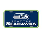 PANNELLO PLASTICA WINCRAFT LICENSE PLATE 15 X 30 CM  SEATTLE SEAHAWKS