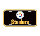 PANNELLO PLASTICA WINCRAFT LICENSE PLATE 15 X 30 CM  PITTSBURGH STEELERS