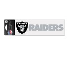 ADESIVO WINCRAFT SQUADRA NFL 7,5 X 25 CM  OAKLAND RAIDERS